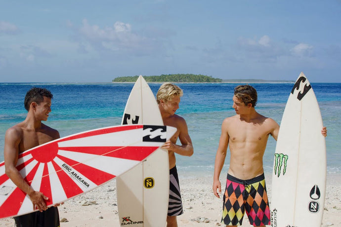 Andy Irons’ Surfboards, Ridden By Griffin Colapinto, Ethan Ewing, and Seth Moniz