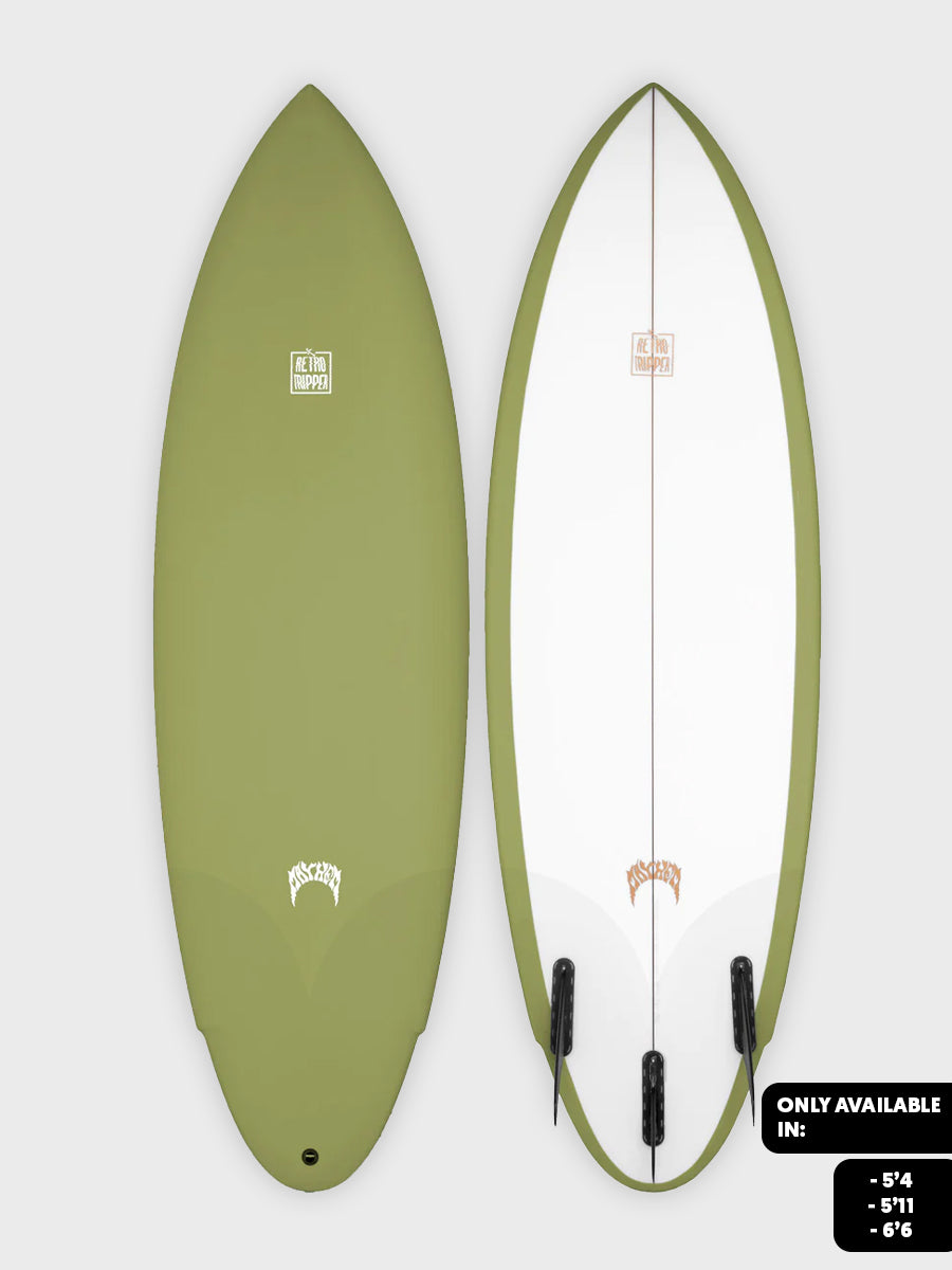 Retro Tripper (with spray) – Lost Surfboards Retro Tripper (with spray) – Lost Surfboards